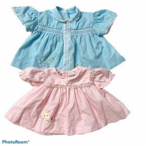 Vintage Embroidered Dress Bundle